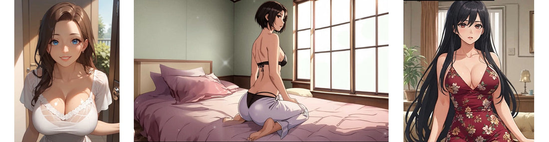 A woman having a wank