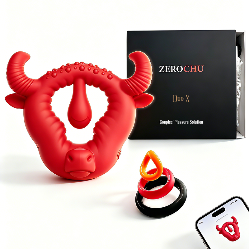 Duo X Couples Vibrating Cock Ring with App Control