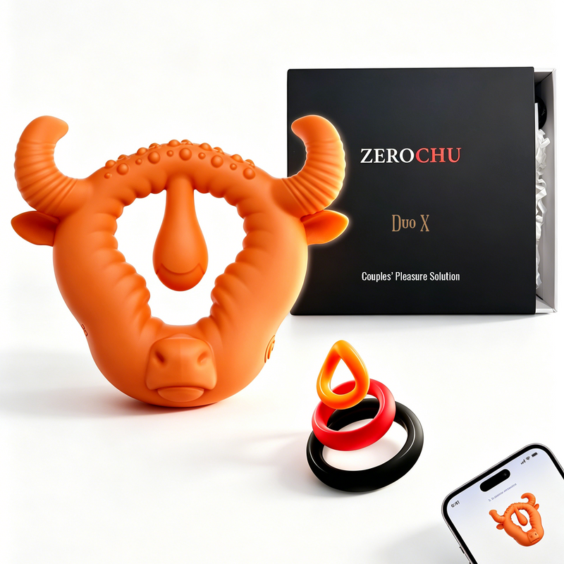 Duo X Couples Vibrating Cock Ring with App Control