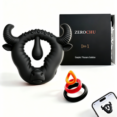 Duo X Couples Vibrating Cock Ring with App Control