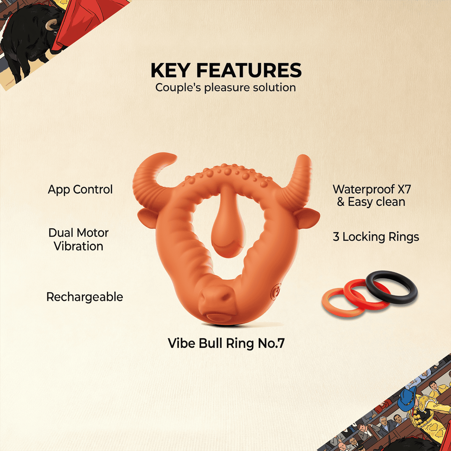 Vibe Bull Ring No.7