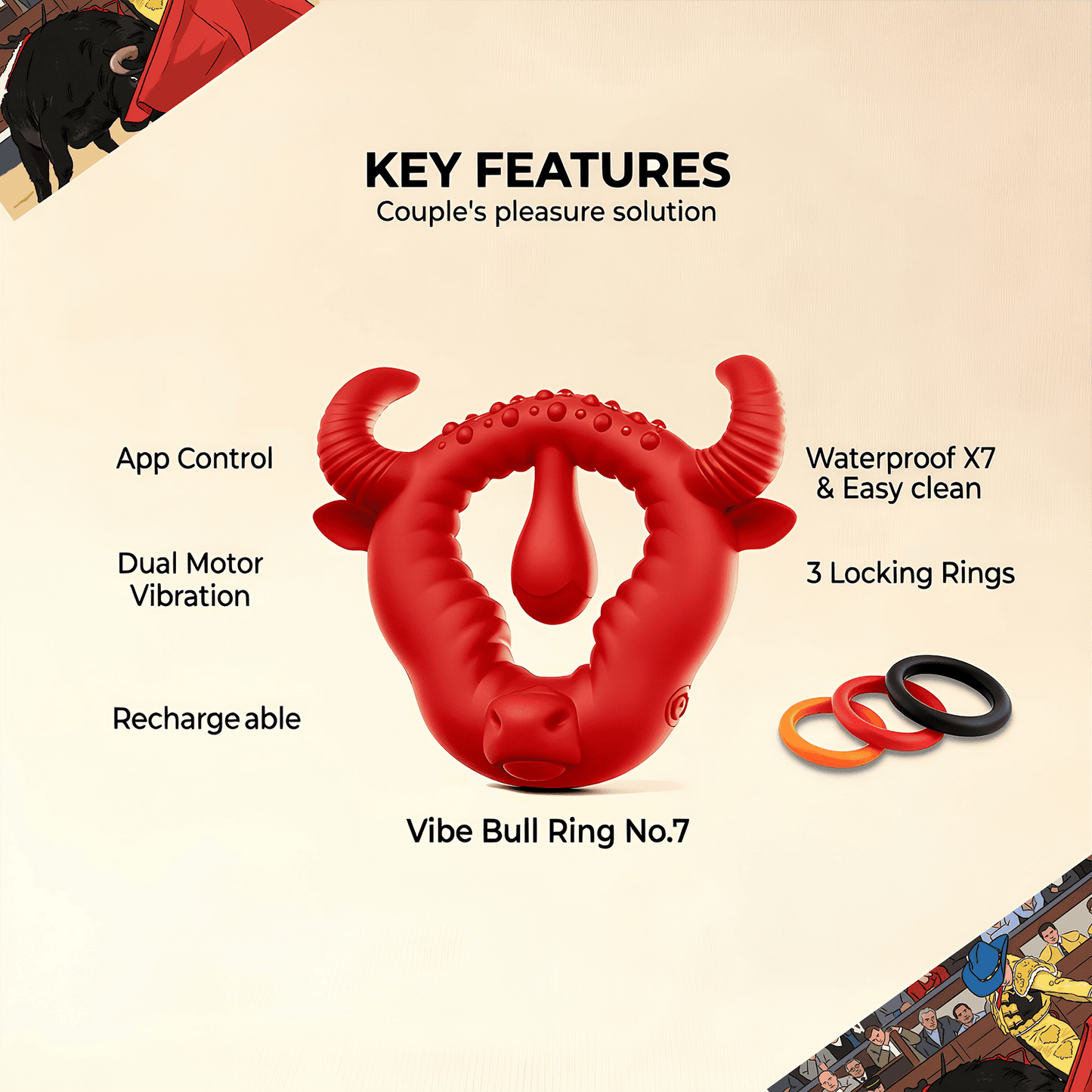 Vibe Bull Ring No.7