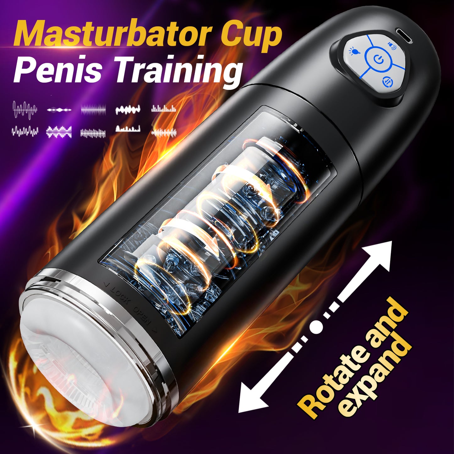 AUTOMATIC MALE MASTURBATOR PENIS PUMP