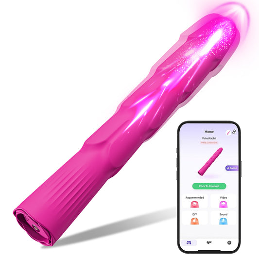 SEVEN GE | Realistic Vibrator Dildo for Women,Sex Toys Clitoris G Spot Anal Stimulator with 10 Vibration Mode,Soft Silicone & Flexible Dildo for Clitoral Nipple Stimulation,Waterproof Adult Sex Toys for Couples