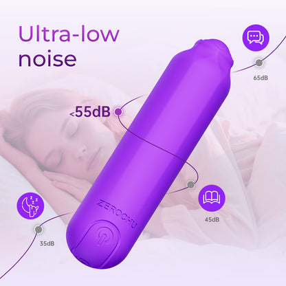 Bullet vibrator sex toy-ZEROCHU Rose Bullet Vibrator